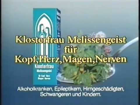 Youtube: Klosterfrau Melissengeist Werbung 1987
