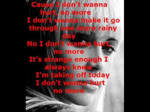 Youtube: i don't wanna hurt- anouk lyrics