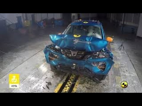 Youtube: Euro NCAP Crash & Safety Tests of Dacia Spring 2021