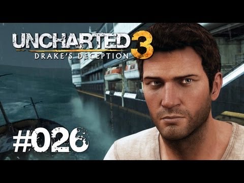 Youtube: Let's Play Uncharted 3 - Drake's Deception #026 [Deutsch] [Full-HD] - Auf Kreuzfahrt