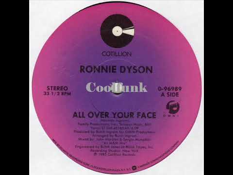 Youtube: Ronnie Dyson - All Over Your Face (12 inch 1983)