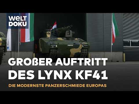 Youtube: PANZER-SCHMIEDE: Härtetest für den Lynx KF41 – Rheinmetalls digitaler Schützenpanzer geht in Serie
