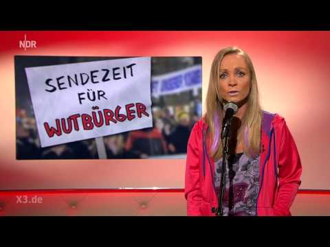 Youtube: Wutbürgerin Peggy Novak: Putin-Versteher | extra 3 | NDR