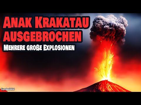 Youtube: Vulkan Anak Krakatau ausgebrochen - Große Explosionen