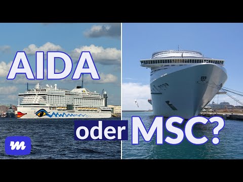 Youtube: AIDA oder MSC - Der Vergleich (2025/2026)
