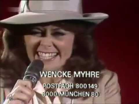 Youtube: Wencke Myhre - Lass mein Knie Joe 1978