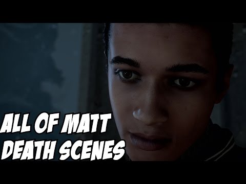 Youtube: Until Dawn All of Matt Death Scene (Obviously Spoilers)