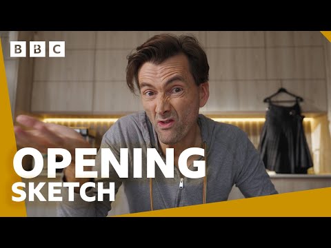 Youtube: David Tennant's HILARIOUS Opening Sketch 🐶 | BAFTA Film Awards 2024 - BBC