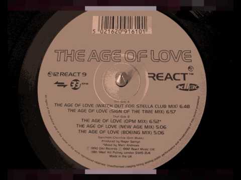 Youtube: The Age Of Love - The Age Of Love