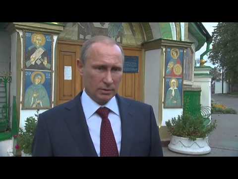 Youtube: Путин поставил свечку за убиенных «людей в Новороссии»