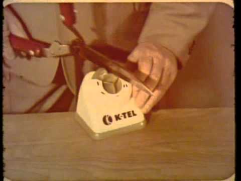 Youtube: K-tel "Multi-Sharpener" commercial
