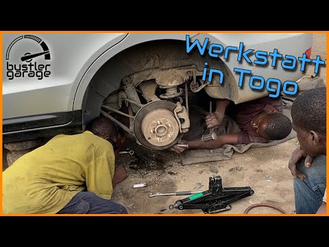Youtube: Meine Reise nach Togo | Teil 2: Werkstatt und Stoßdämpfer reparieren | Urlaub in Afrika