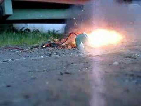 Youtube: LiPo burning