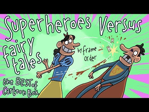 Youtube: Superheroes VS Fairy Tales | The BEST of Cartoon Box | By Frame ORDER