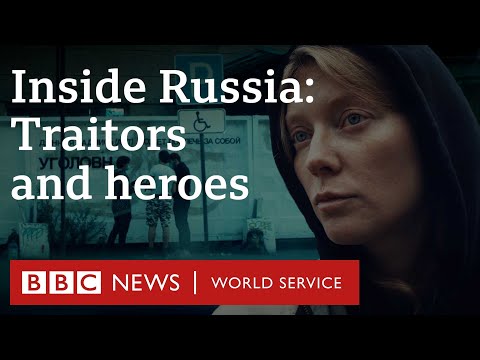 Youtube: 'No one is safe' - the Russians speaking up against Putin's regime - BBC World Service