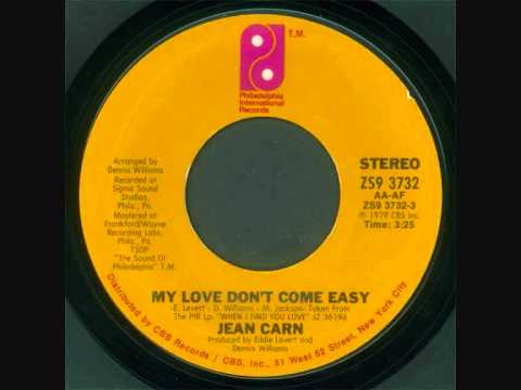 Youtube: Jean Carn - My Love Don't Come Easy
