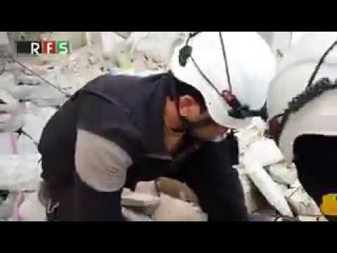 Youtube: Brilliant! Unedited, fake White Helmets 'rescue' video