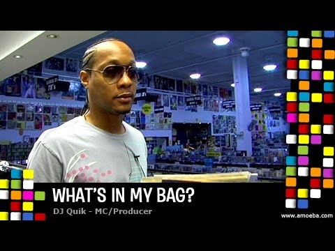 Youtube: DJ Quik - What's In My Bag?