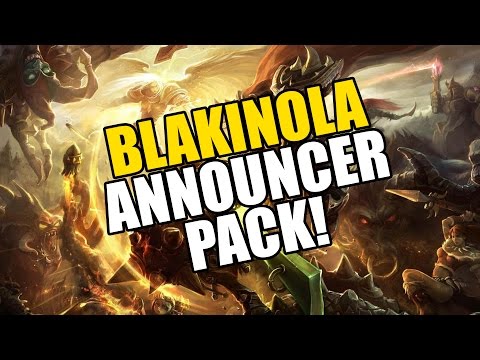 Youtube: blakinola Announcer Pack (LEGACY, in process of recording new version)