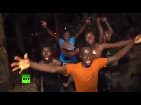 Youtube: 300 African migrants cross border into Ceuta