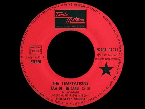 Youtube: The Temptations ~ Law Of The Land 1973 Disco Purrfection Version