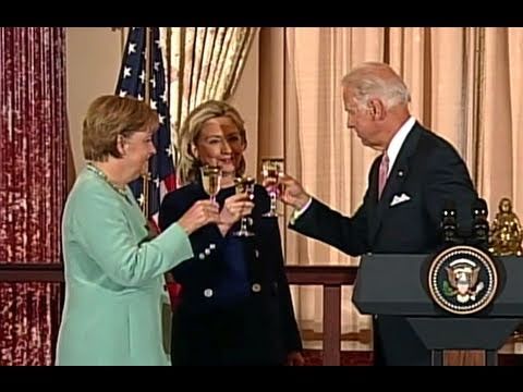 Youtube: Lunch in Honor of Chancellor Merkel