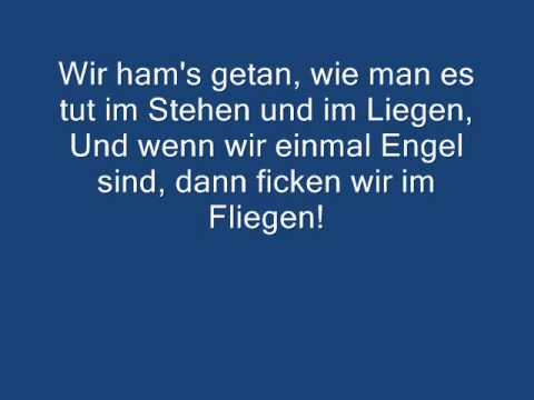 Youtube: Böhse Onkelz - Wenn wir einmal Engel sind (lyrics)