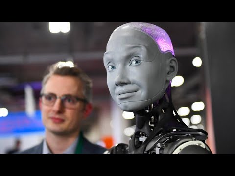 Youtube: Humanoide Roboter auf der CES: Smarte Grusel-Geschöpfe