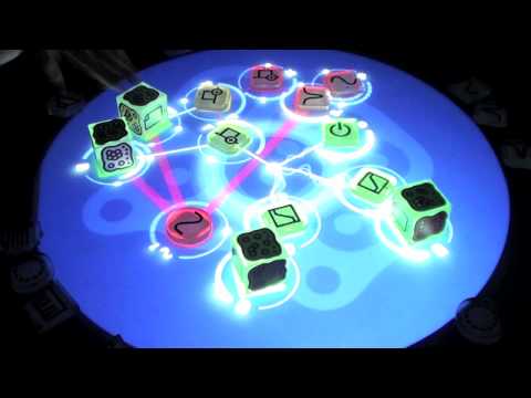 Youtube: Klangmechanik @ Reactable Live! (Kundalani-Le Freak Selector)