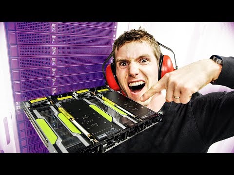 Youtube: Unboxing Canada's BIGGEST Supercomputer!