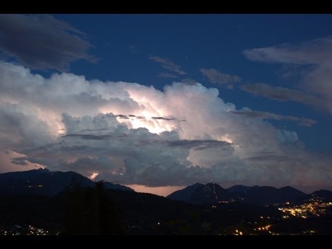 Youtube: Thunderstorm and Lightning Time lapse