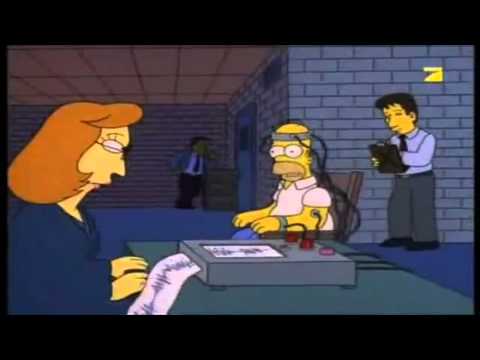 Youtube: Homer Simpson Lügendetektor Akte X deutsch.avi