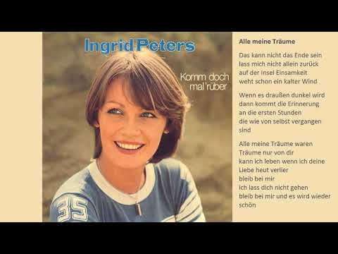 Youtube: Ingrid Peters - Alle meine Träume