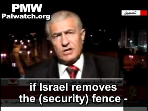 Youtube: Goal is end of Israel, but "you can't say that to the world" - Fatah official Abbas Zaki