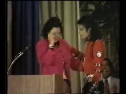 Youtube: Michael Jackson at Gardner St. School for Auditorium Dedication