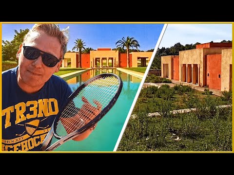 Youtube: SO SIEHT DIE BECKER-FINCA HEUTE AUS! 😱 RUNDGANG über das GELÄNDE 😂