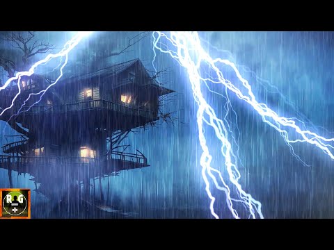 Youtube: Thunderstorm Sounds with Heavy Pouring Rain, Powerful Thunder & Loud Lightning Strikes for Sleeping