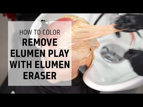 Youtube: Remove Semi-Permanent Hair Color w/ Elumen Eraser | Let's Play Elumen Series|Goldwell Education Plus