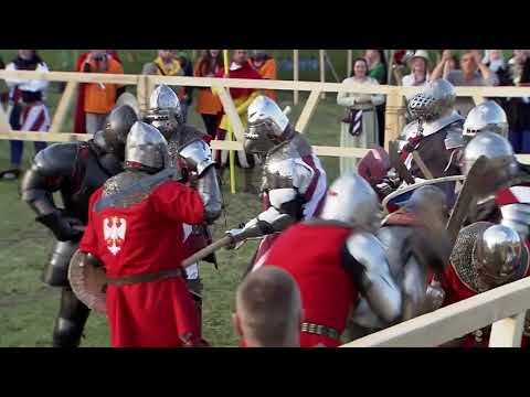 Youtube: USA vs Poland - 16 vs 16 Medieval Combat HEMA Match (IMCF) Commentary