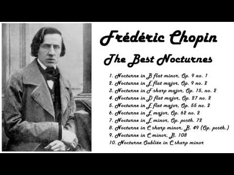 Youtube: Frédéric Chopin - The Best Nocturnes in 432 Hz tuning (great for reading or studying!)