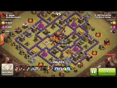 Youtube: The Black Lodge vs. Red Onslaught Th10 Attacks