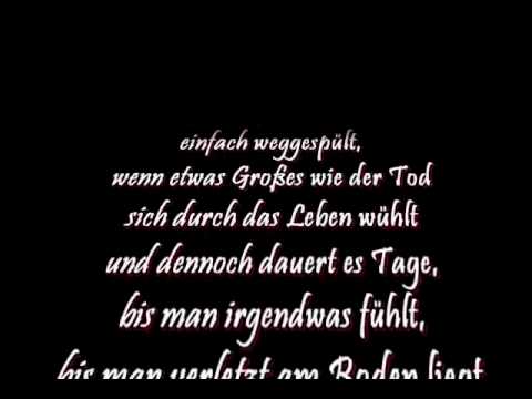 Youtube: Thomas D - An alle Hinterbliebenen