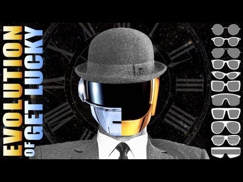 Youtube: Evolution of Get Lucky [Daft Punk Chronologic cover by PV NOVA]