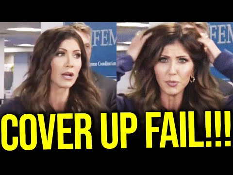 Youtube: Kristi Noem PANICS as COVER UP Explodes IN MOMENTS