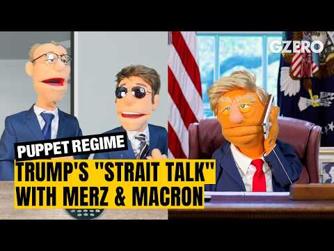 Youtube: Trump tells it "strait" to Merz and Macron | PUPPET REGIME