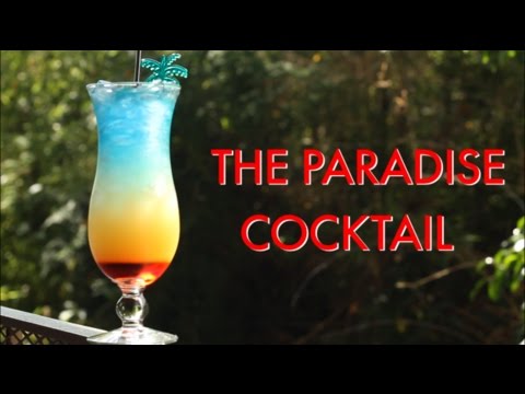 Youtube: How To Make A Paradise Tropical Layered Cocktail | Drinks Made Easy