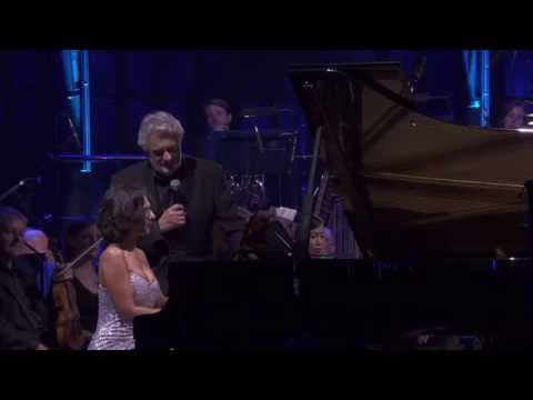 Youtube: Khatia Buniatishvili & Plácido Domingo -  Del cabello más sutil, Paganini Variation No.18 [HD]