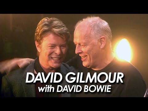 Youtube: DAVID GILMOUR with DAVID BOWIE 『 Comfortably Numb 』