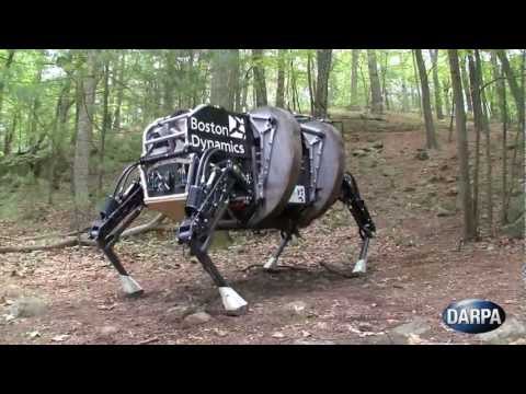 Youtube: DARPA Legged Squad Support System (LS3) Demonstrates New Capabilities