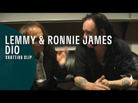 Youtube: Lemmy and Ronnie James Dio - Chatting Clip